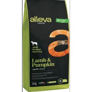 Alleva Natural Dog Lamb & Pumpkin Adult Medium/Maxi 12kg